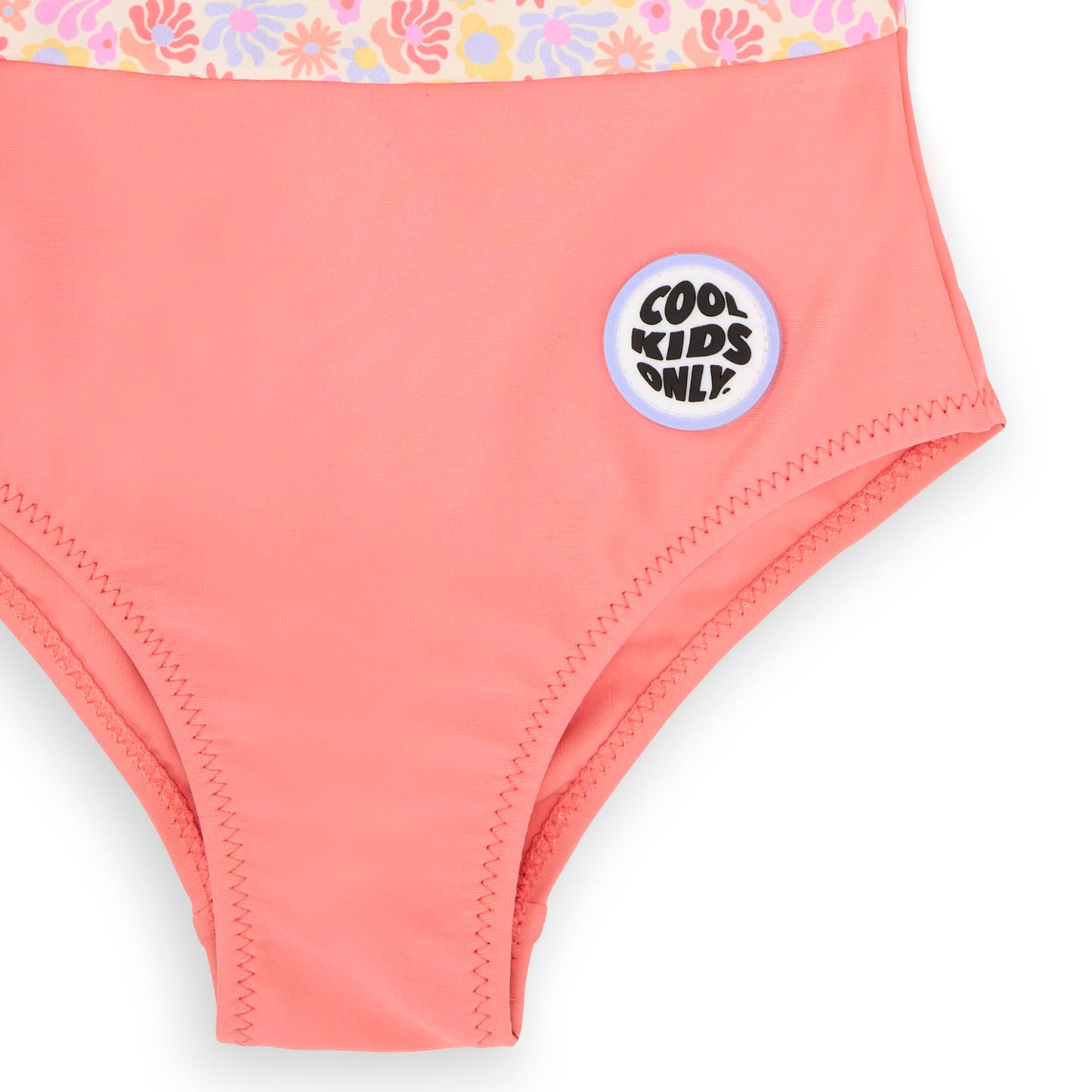 Maillot de Bain Fille Retro Flowers anti-uv, une pièce, Cool Kids Only !