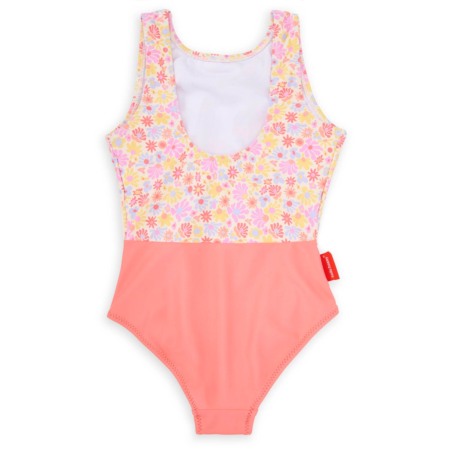 Maillot de Bain Fille Retro Flowers anti-uv, une pièce, Cool Kids Only !