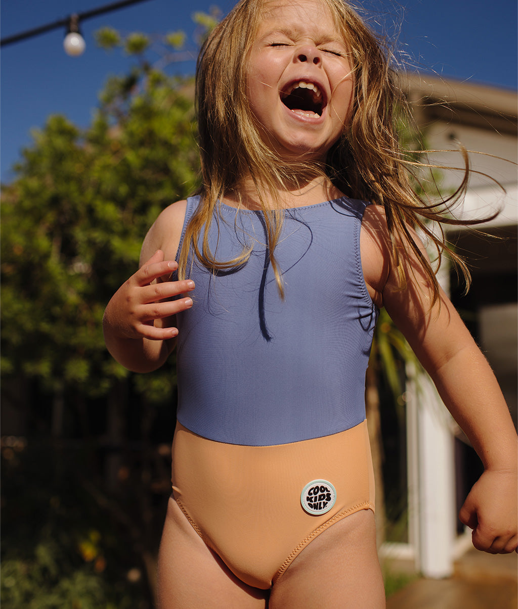 Maillot de Bain Fille Mini Malibu anti-uv, une pièce, Cool Kids Only !