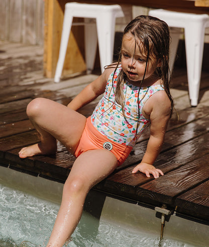 Maillot de Bain Fille Watercolor anti-uv, une pièce, Cool Kids Only !