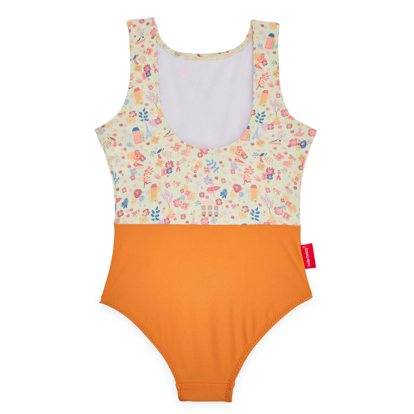 Maillot de Bain Fille Dried Flowers anti-uv, une pièce, Cool Kids Only !