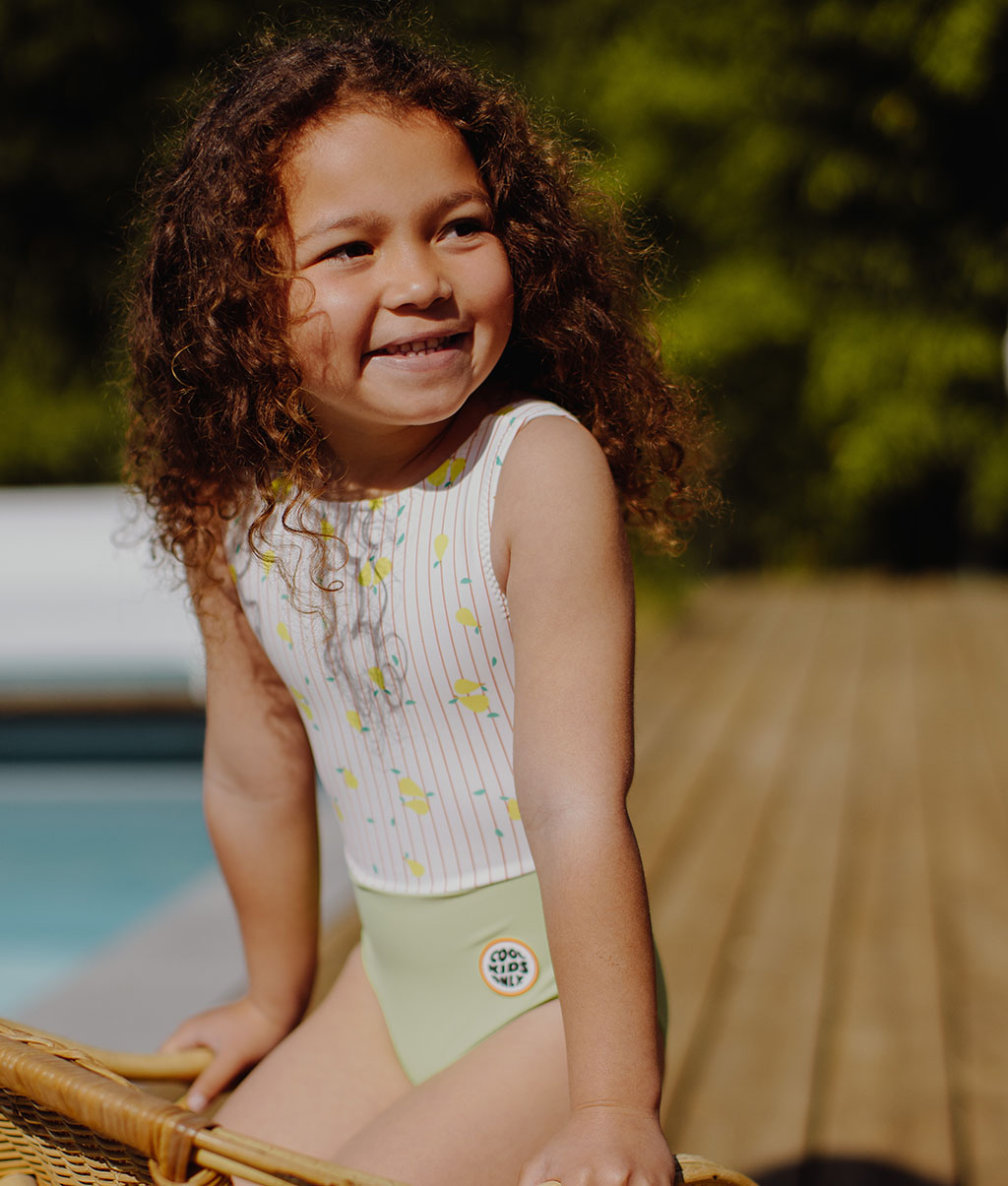 Maillot de Bain Fille Pear anti-uv, une pièce, Cool Kids Only !