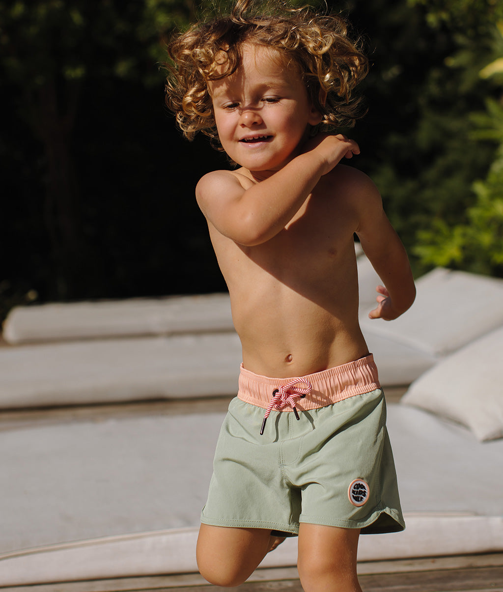 Maillot de Bain Garçon Mini Matcha anti-uv, Cool Kids Only !