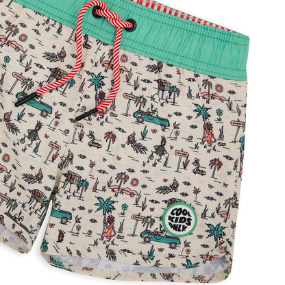 Short de Bain Garçon Jungly anti-uv, Cool Kids Only !