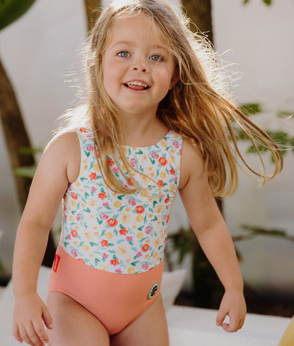 Maillot de Bain Fille Watercolor anti-uv, une pièce, Cool Kids Only !