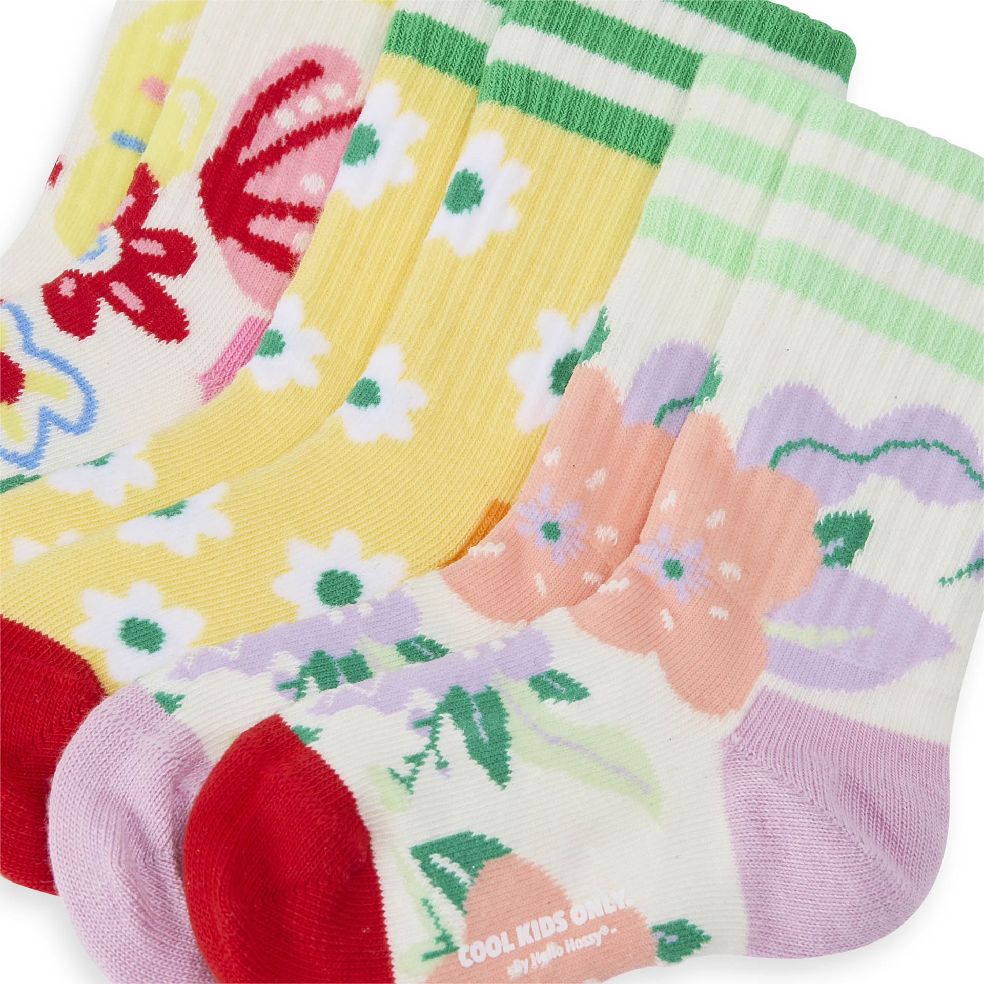 Pack Chaussettes Enfants, coton biologique, accessoire coloré, cadeau enfant, dès 1 an, Cool Kids Only !