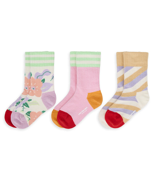 Pack Chaussettes Enfants, coton biologique, accessoire coloré, cadeau enfant, dès 1 an, Cool Kids Only !