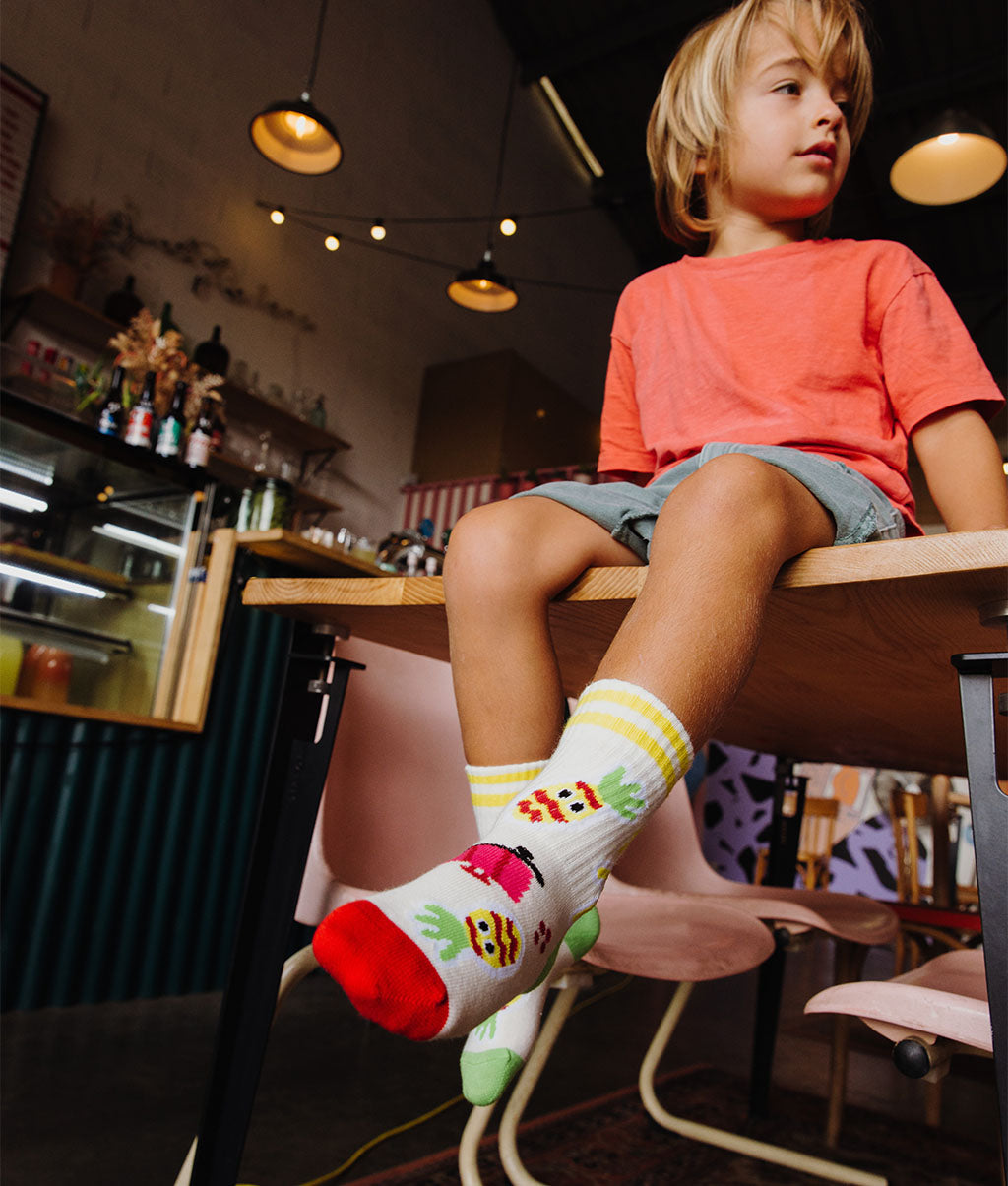 Pack Chaussettes Enfants, coton biologique, accessoire coloré, cadeau enfant, dès 1 an, Cool Kids Only !