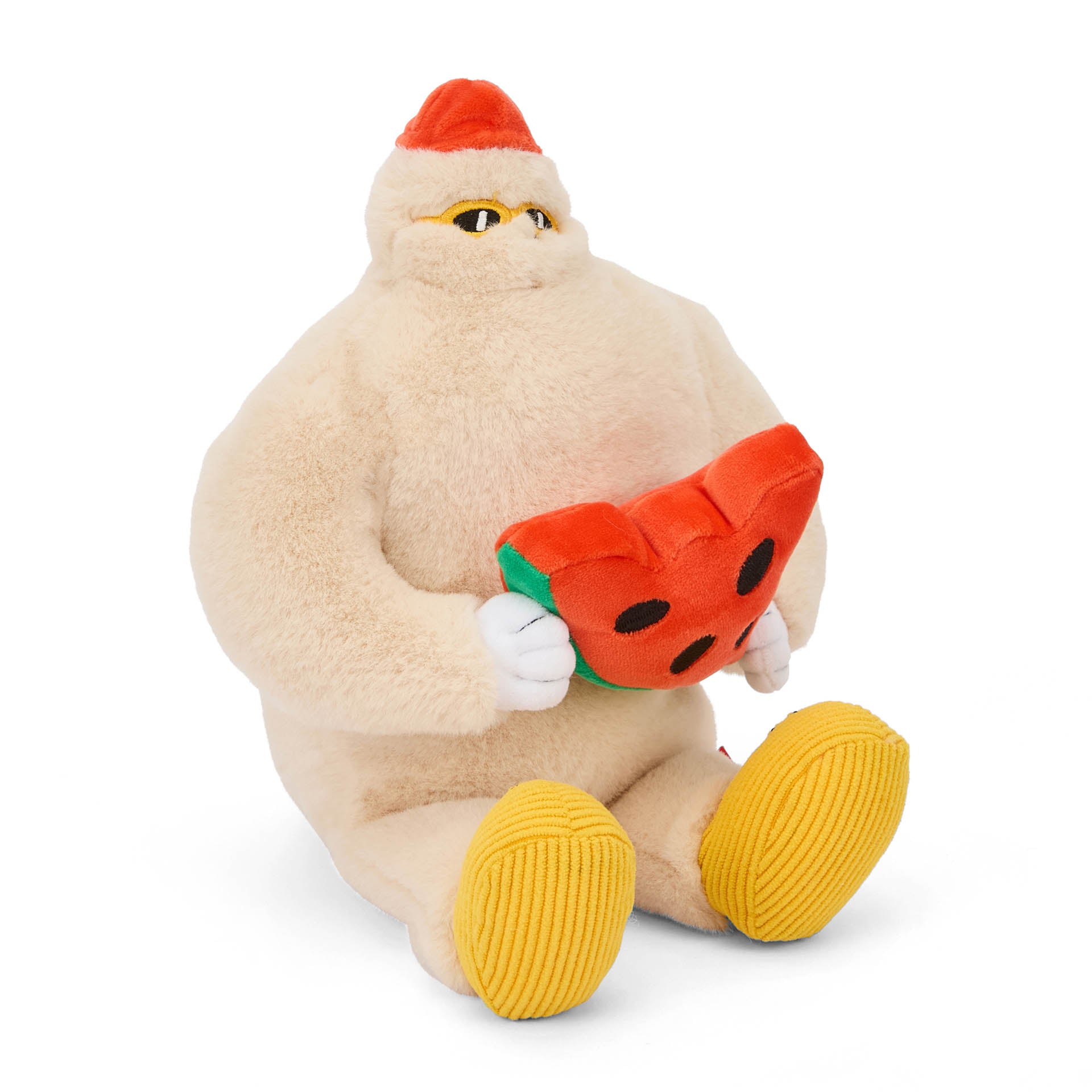 Peluche originale pour enfant Hello Hossy forme yéti Frosty Yeti – vue de 3/4