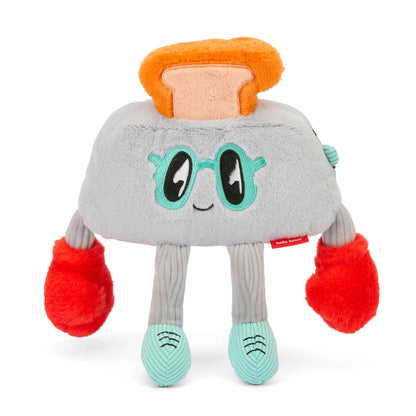 Peluche originale pour enfant Hello Hossy Punchy Toast – vue de face, debout
