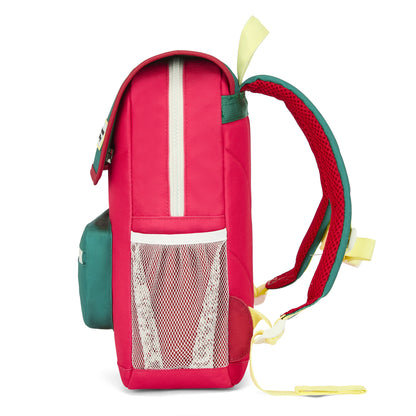 Kinderrugzak framboise met nettas Hello Hossy
