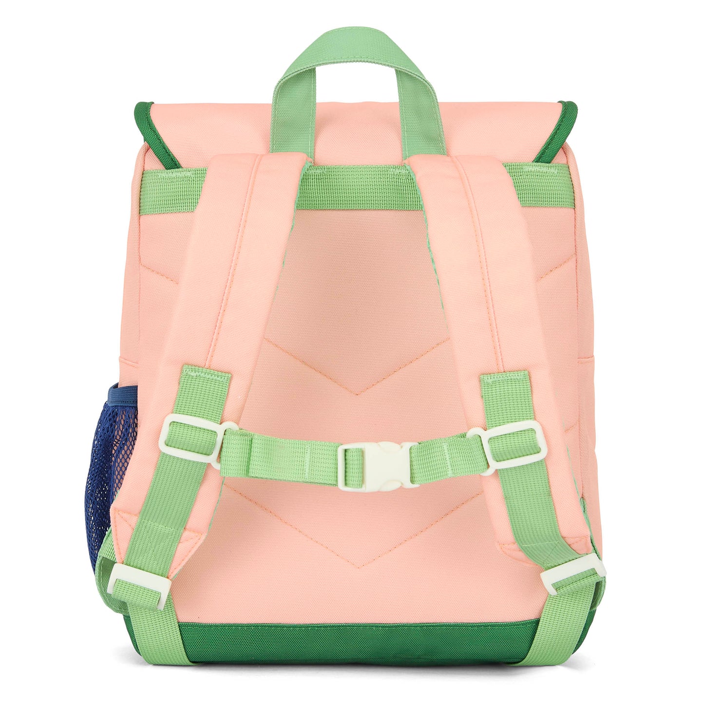 Rugzak kind roze groene details nettas Hello Hossy