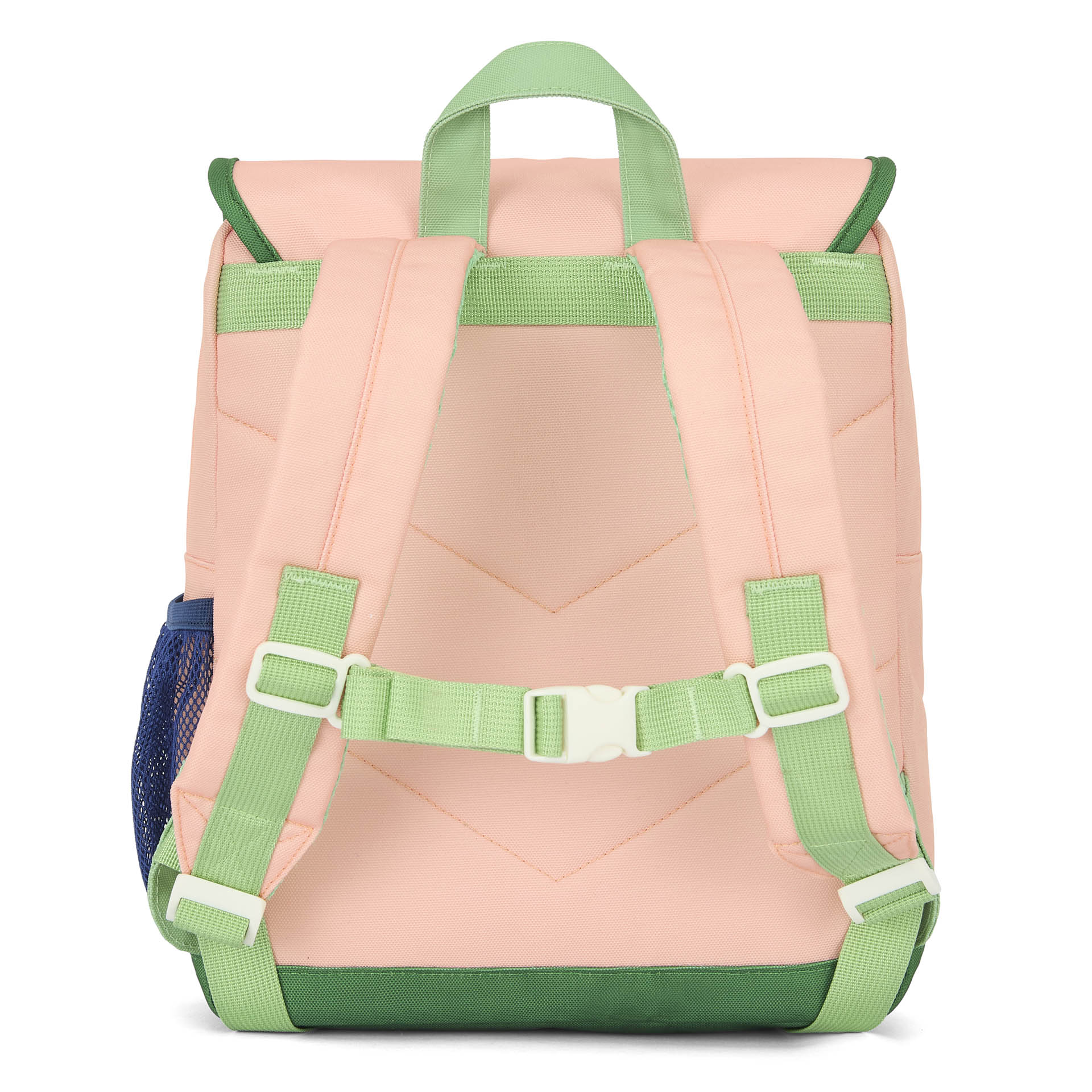Rugzak kind roze groene details nettas Hello Hossy