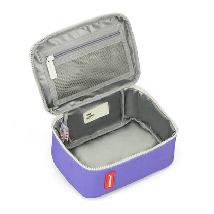 Sac repas enfant violet intérieur gris compartiments Hello Hossy