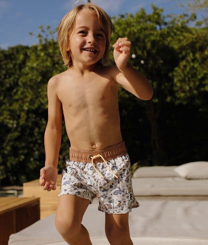 Jongens Badpak Hossegor met UV-bescherming, Cool Kids Only !