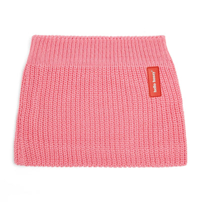 Snood Kinderen Cocoon Pink, biologisch katoen, fleece voering, vanaf 1 jaar, Cool Kids Only !