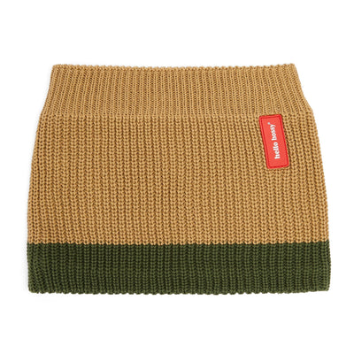 Snood Kinderen Cocoon Pistachio, biologisch katoen, fleece voering, vanaf 1 jaar, Cool Kids Only !