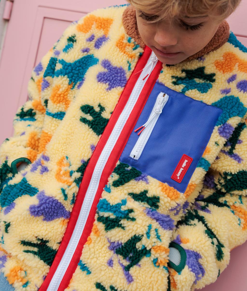 Funky Camo Fleecejas
