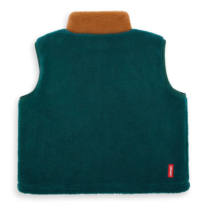 Duck Blue Fleece zonder mouwen