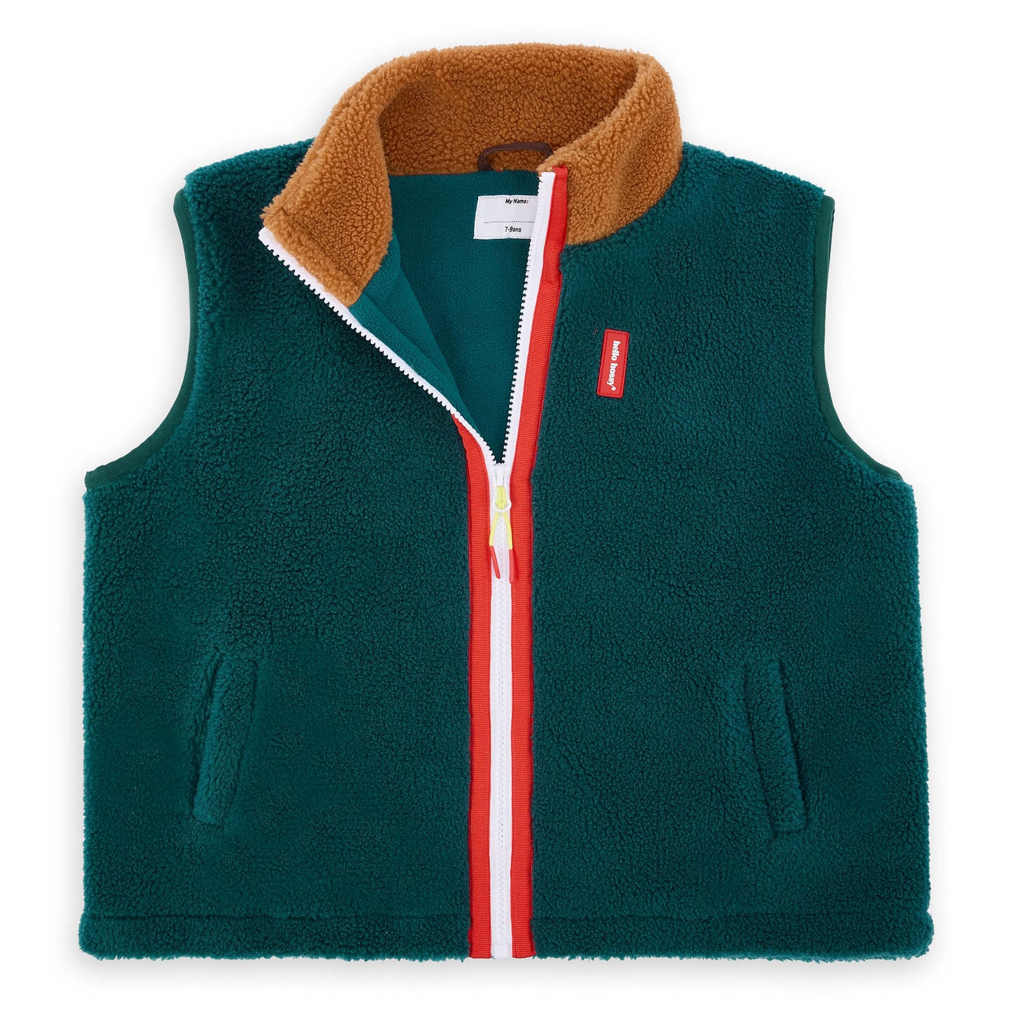 Duck Blue Fleece zonder mouwen