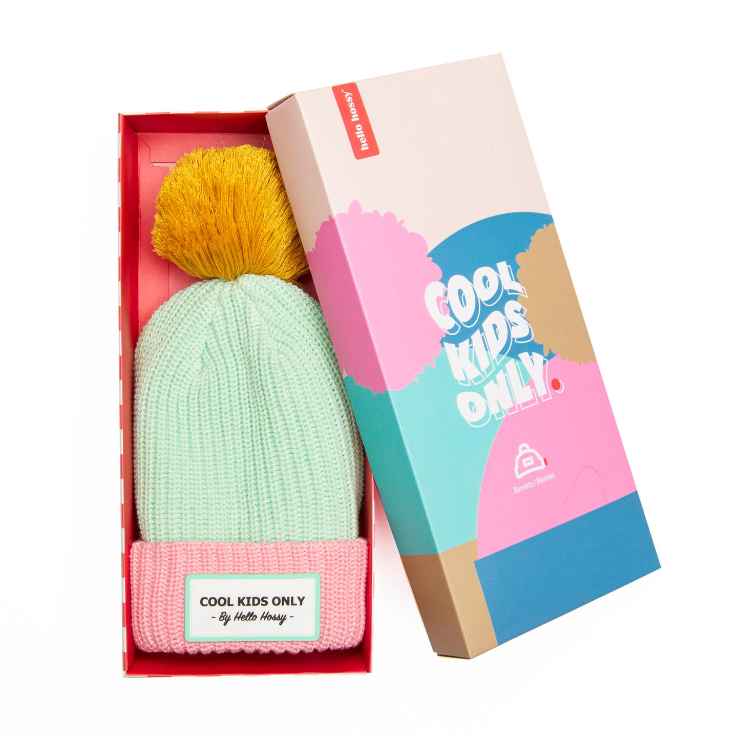 Color Block Pastel Muts