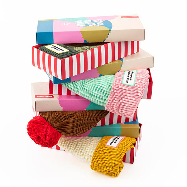 Color Block Pastel Muts