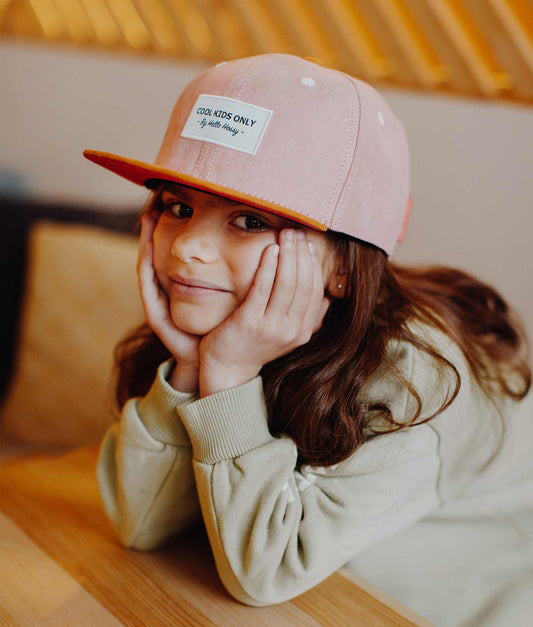 Casquette Daim Old Pink