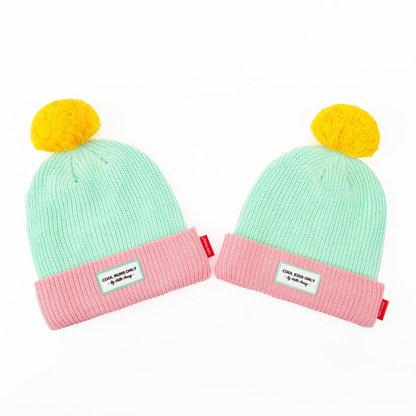 Color Block Pastel Muts