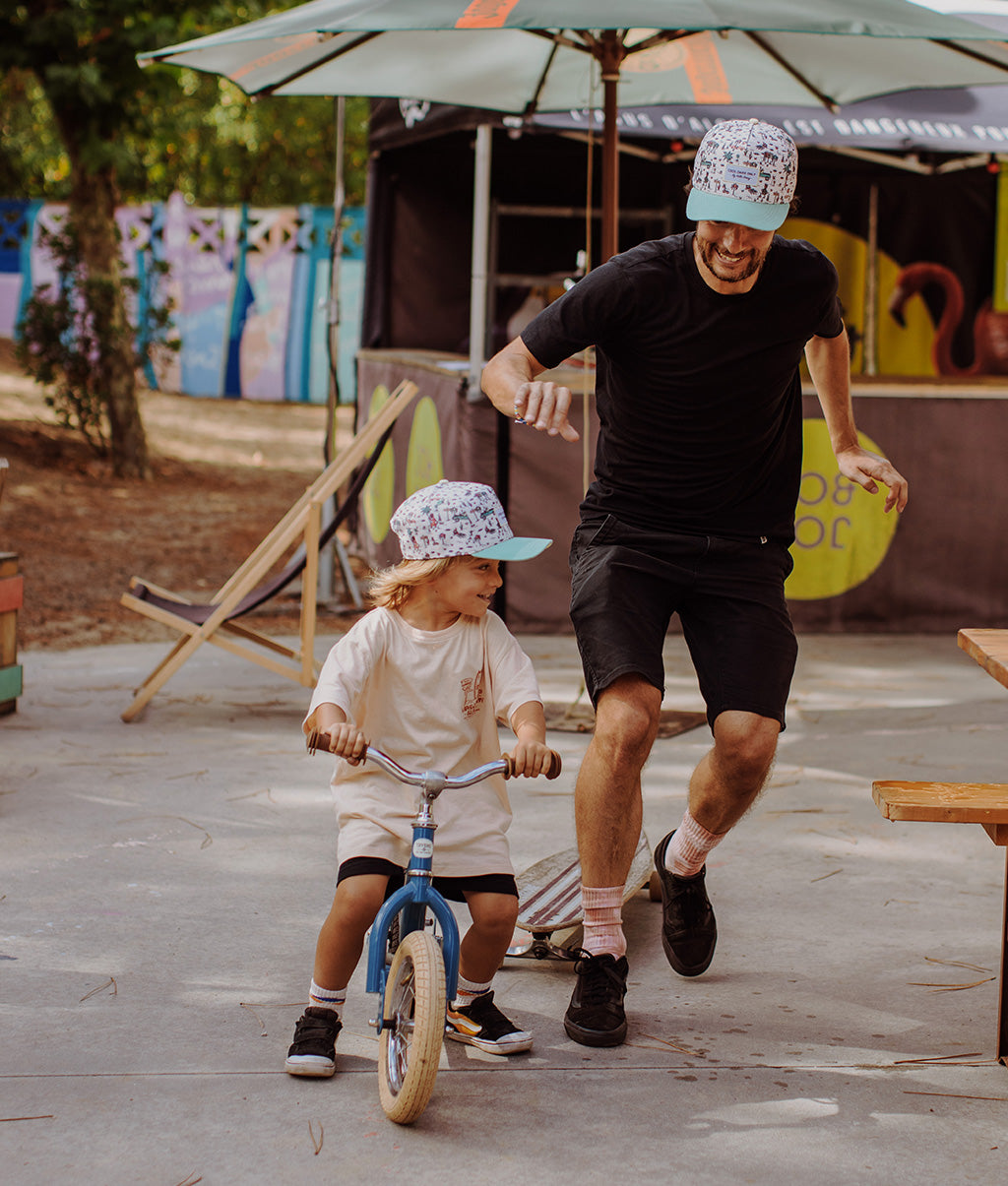 Casquette Parents-Enfants Jungly, visière courbée, matchy-matchy, éco-responsable, dès 9 mois, Cool Kids Only !