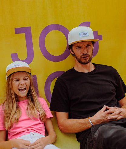 Casquette Parents-Enfants Mini Pistache, visière plate, matchy-matchy, 100% coton biologique, dès 9 mois, Cool Kids Only !