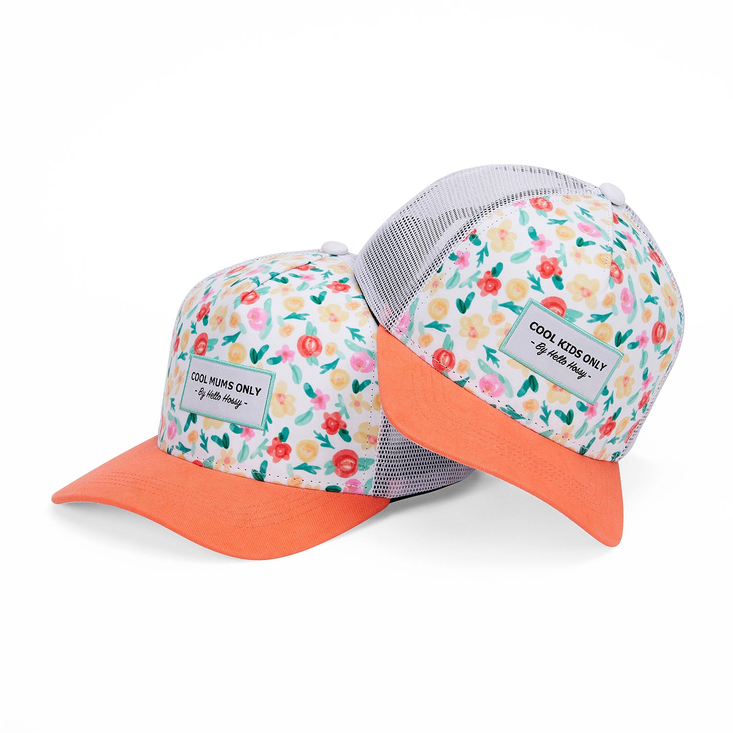 Casquette Parents-Enfants Watercolor, style Trucker, matchy-matchy, éco-responsable, dès 9 mois, Cool Kids Only !