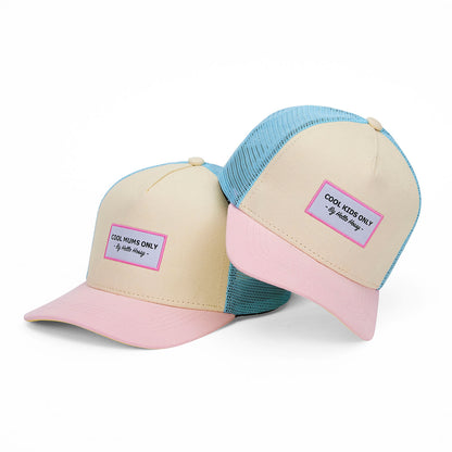 Casquette Parents-Enfants Mini Lollipop, style Trucker, matchy-matchy, éco-responsable, dès 9 mois, Cool Kids Only !