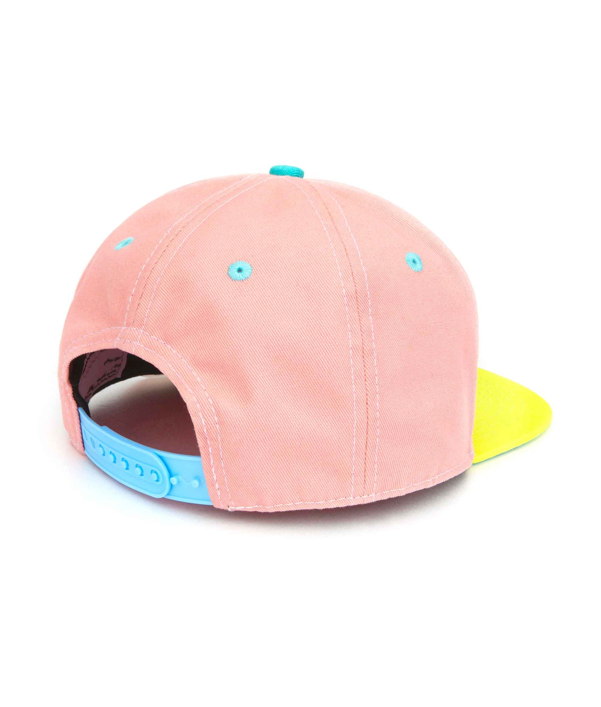 Casquette Enfants Mini Pink, visière plate, 100% coton biologique, certifiée Oeko-Tex, dès 9 mois, Cool Kids Only !