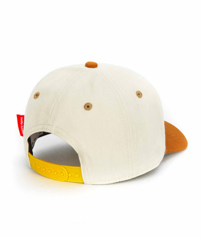 Casquette Enfants Mini Beige, visière courbée, 100% coton biologique, certifiée Oeko-Tex, dès 9 mois, Cool Kids Only !