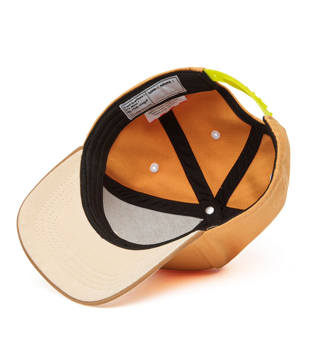 Casquette Enfants Mini Tan, visière courbée, 100% coton biologique, certifiée Oeko-Tex, dès 9 mois, Cool Kids Only !