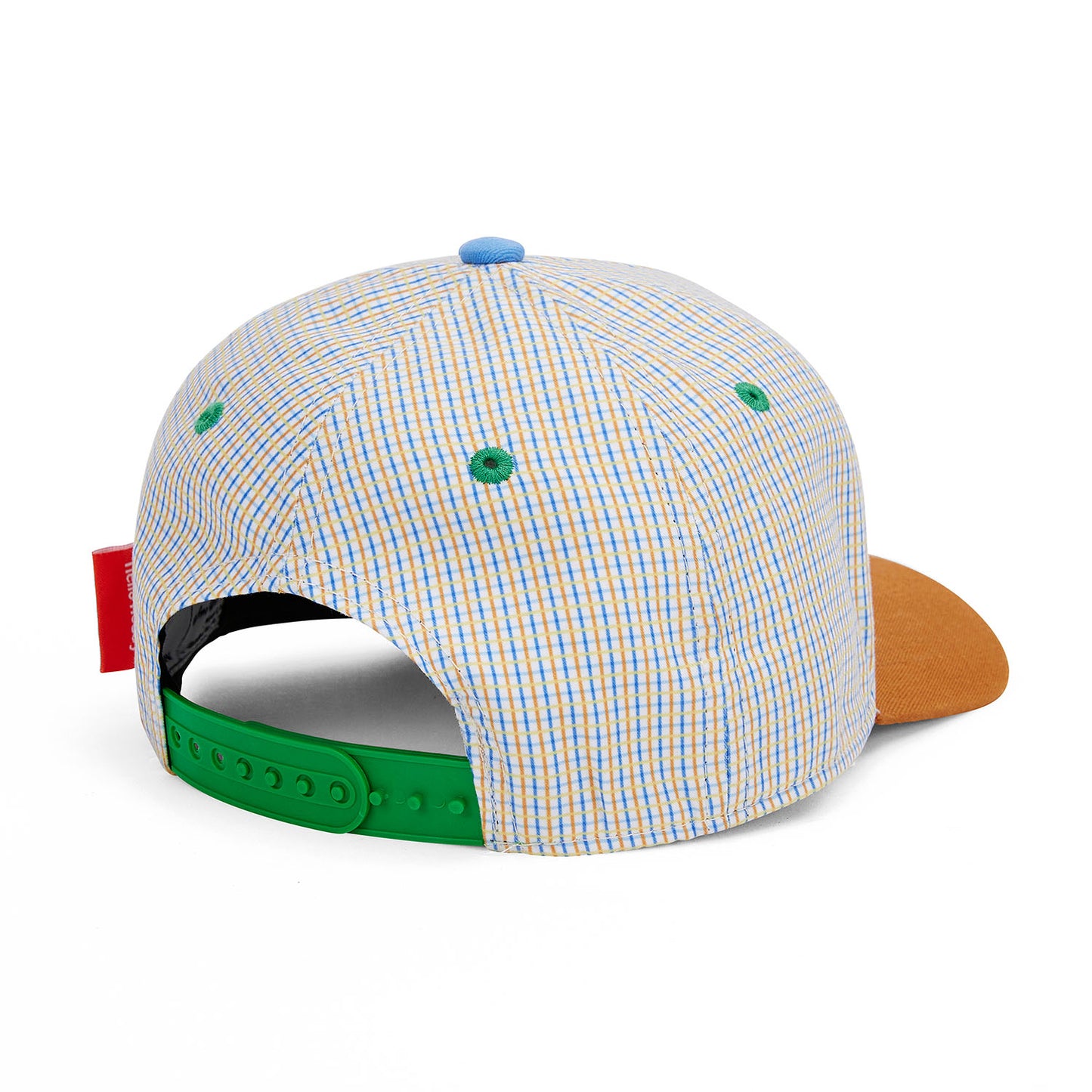 Casquette Enfants Vichy, visière courbée, éco-responsable, certifiée Oeko-Tex, dès 9 mois, Cool Kids Only !