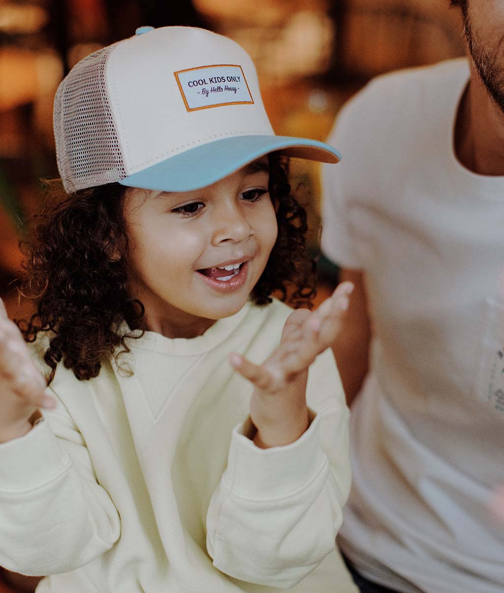 Casquette Enfants Mini Smooth, style Trucker, éco-responsable, certifiée Oeko-Tex, dès 9 mois, Cool Kids Only !