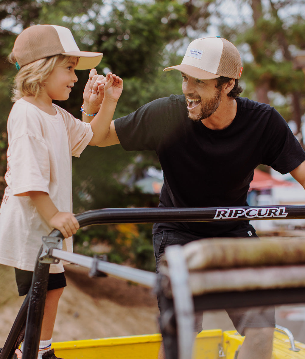 Casquette Parents-Enfants Mini Iced Coffee, style Trucker, matchy-matchy, éco-responsable, dès 9 mois, Cool Kids Only !