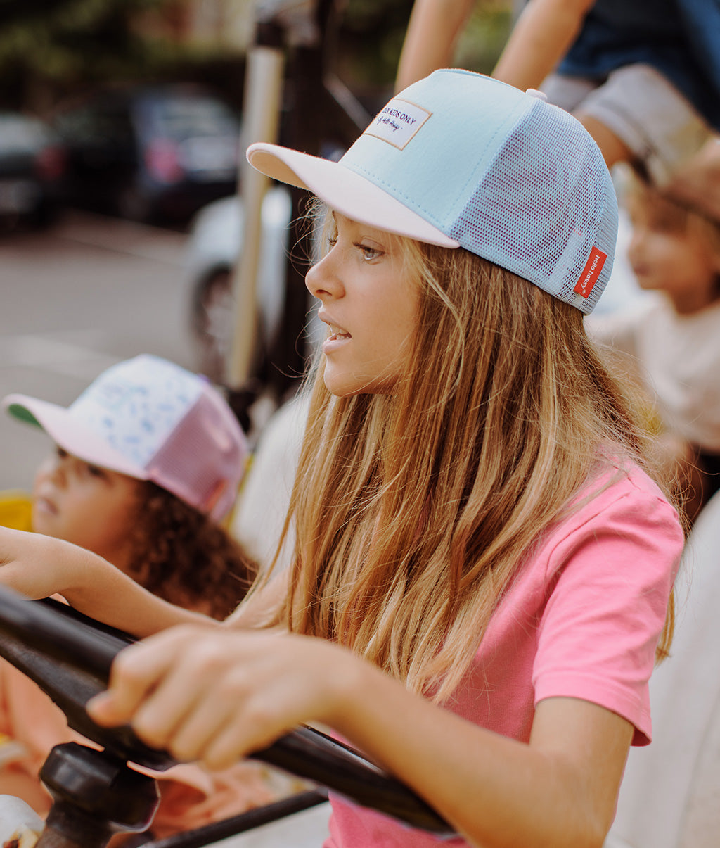 Casquette Enfants Mini Lagoon, style Trucker, éco-responsable, certifiée Oeko-Tex, dès 9 mois, Cool Kids Only !