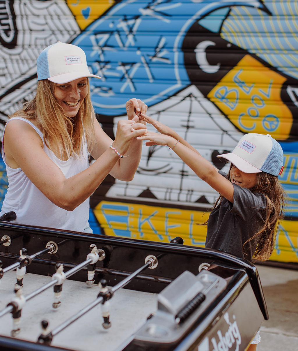 Casquette Parents-Enfants Mini Lollipop, style Trucker, matchy-matchy, éco-responsable, dès 9 mois, Cool Kids Only !