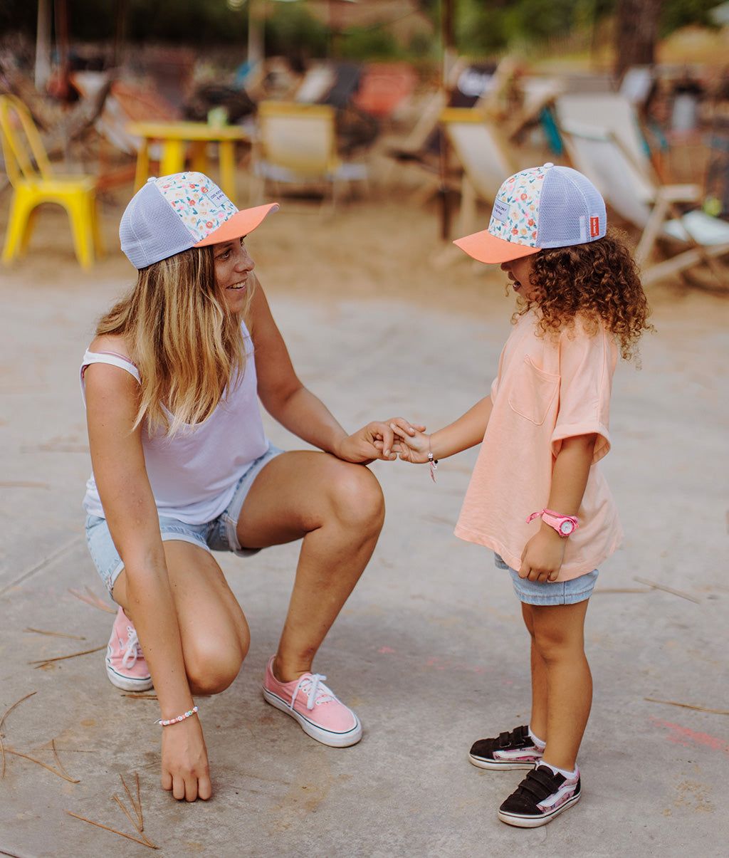 Casquette Parents-Enfants Watercolor, style Trucker, matchy-matchy, éco-responsable, dès 9 mois, Cool Kids Only !