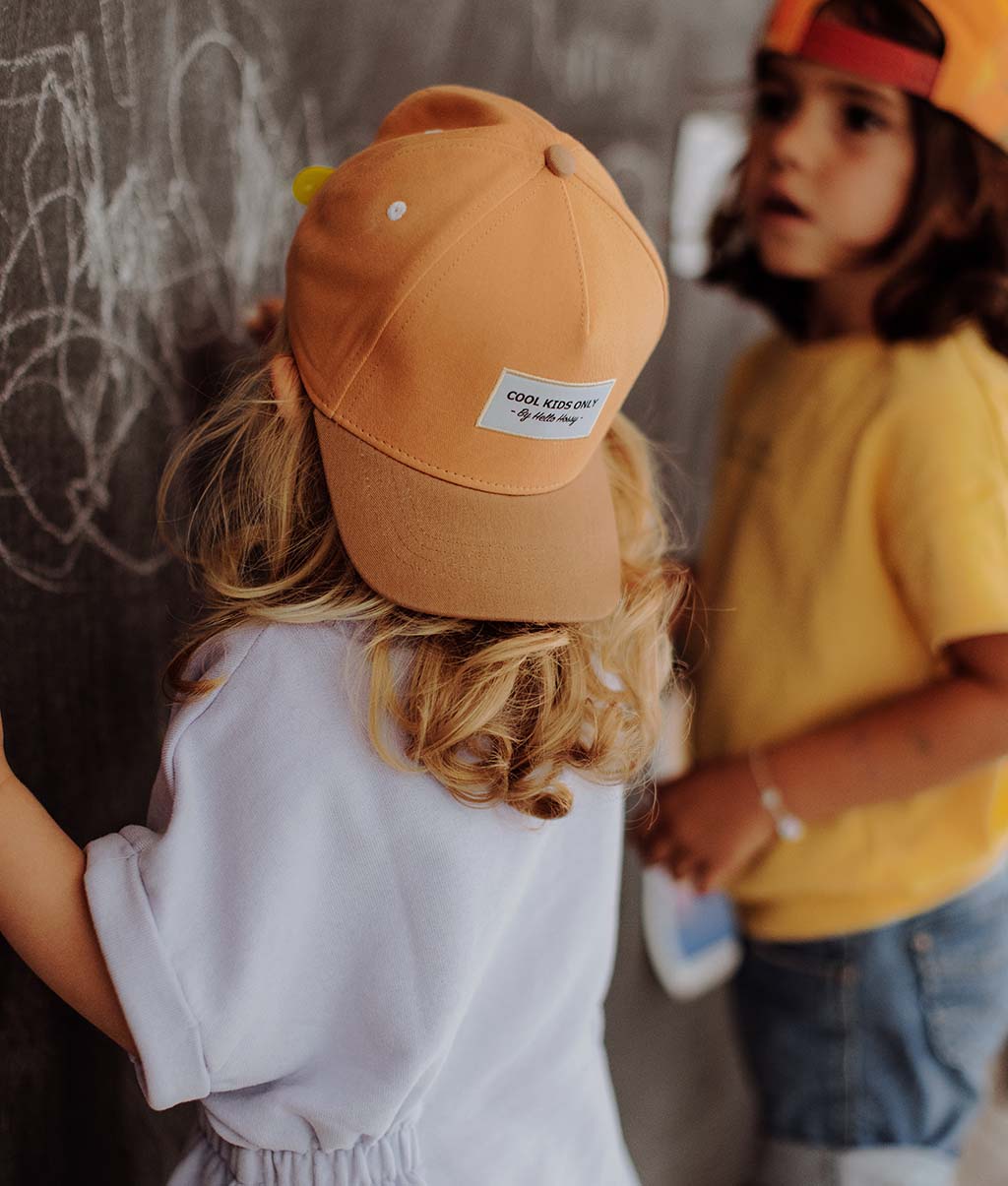 Casquette Enfants Mini Tan, visière courbée, 100% coton biologique, certifiée Oeko-Tex, dès 9 mois, Cool Kids Only !