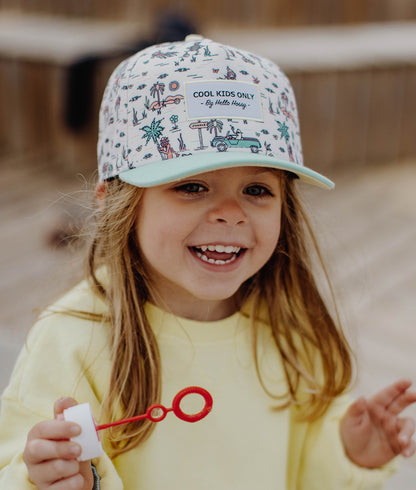 Casquette Enfants Jungly, visière courbée, éco-responsable, certifiée Oeko-Tex, dès 9 mois, Cool Kids Only !