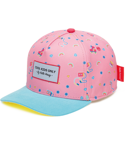 Casquette Enfants Rollers, visière courbée, éco-responsable, certifiée Oeko-Tex, dès 9 mois, Cool Kids Only !