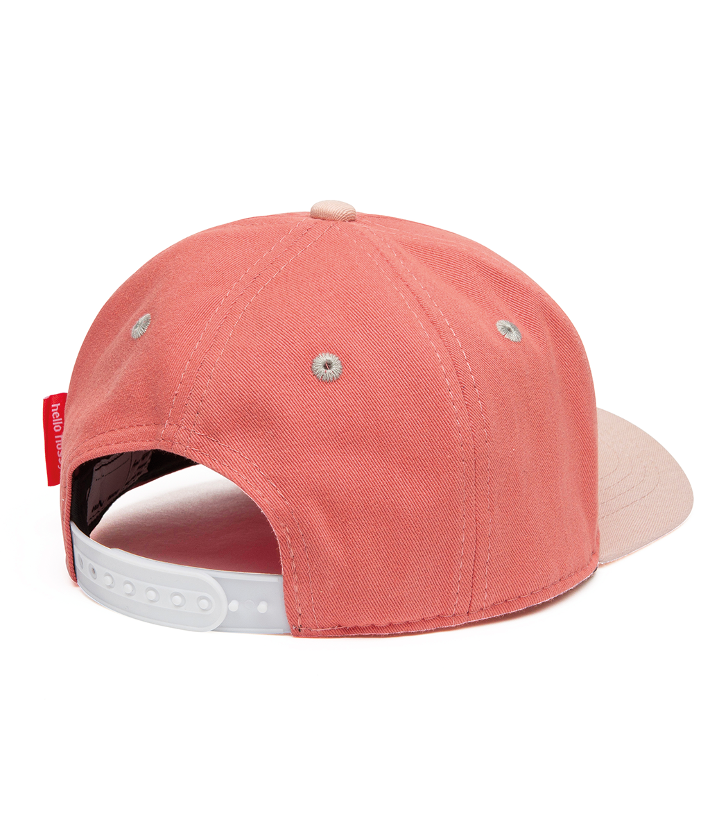 Casquette Enfants Mini Framboise, visière courbée, 100% coton biologique, certifiée Oeko-Tex, dès 9 mois, Cool Kids Only !