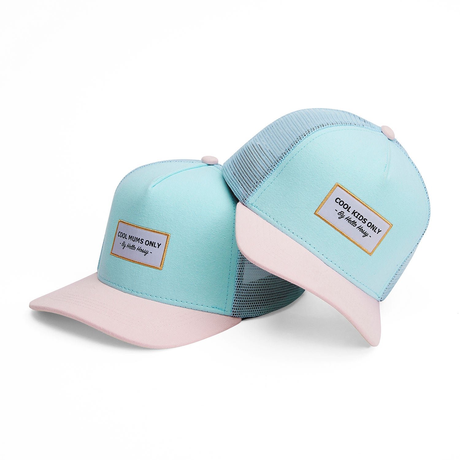 Casquette Parents-Enfants Mini Lagoon, style Trucker, matchy-matchy, éco-responsable, dès 9 mois, Cool Kids Only !