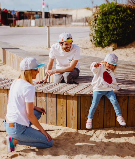 Casquette Mini Grey Enfants & Bébés, Cool Kids Only, Hello Hossy