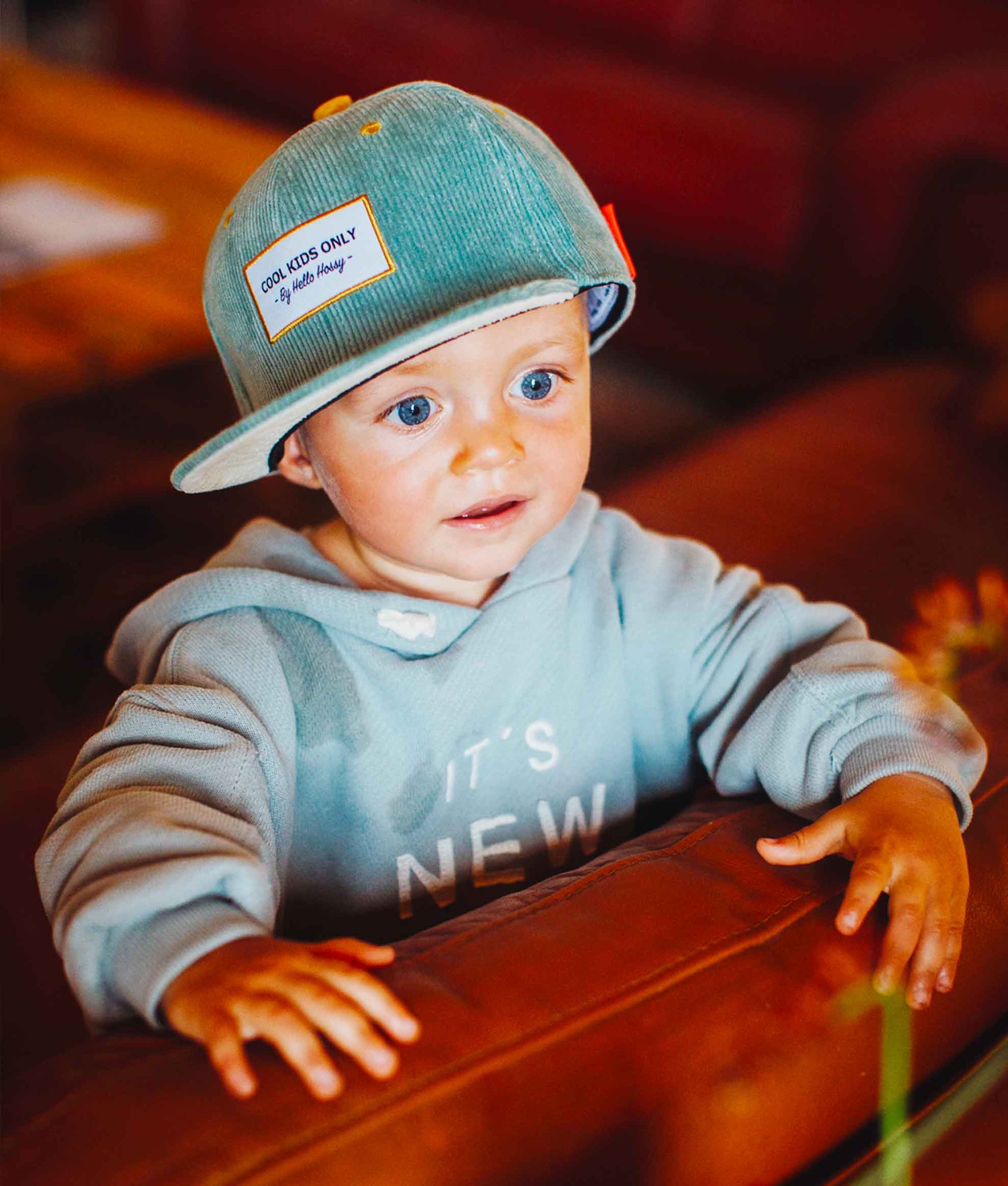 Casquette Sweet Baby Blue Enfants & Bébés, Cool Kids Only, Hello Hossy