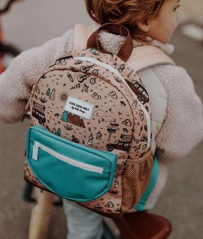 Schooltas Kinderen Road Trip, eco-verantwoord, vanaf 2 jaar, Cool Kids Only !