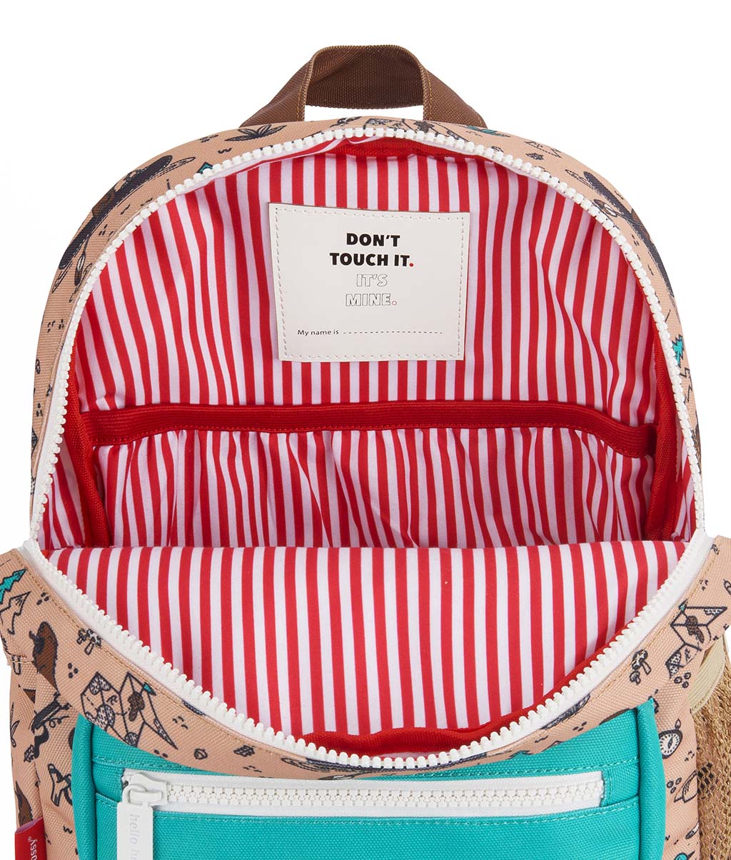 Schooltas Kinderen Road Trip, eco-verantwoord, vanaf 2 jaar, Cool Kids Only !